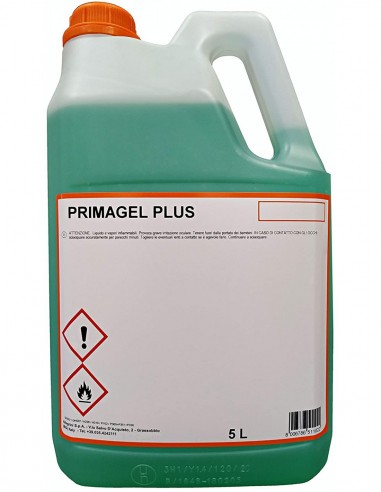 Primagel Plus 5 lt. tanica Gel disinfettante mani.- detershoponline.it