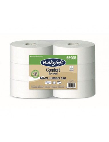 Igienica maxi jumbo deink 320 metri conf. 6 rotoli