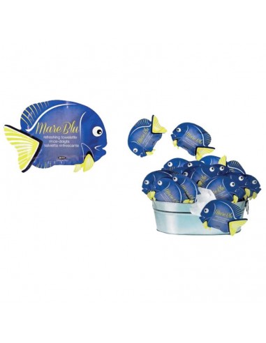 Salvietta limone mareblu pesce 80pz.