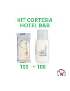 KIT SAPONETTA + SHAMPODOCCIA HOTEL 100 + 100