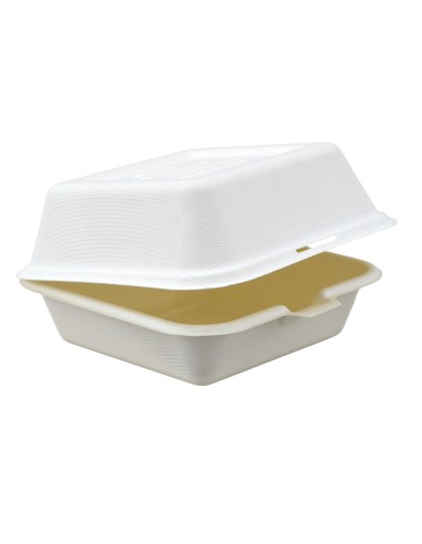 Contenitore Box HAMBURGER 450 ML 15x15x5 Conf.125PZ. con coperchio