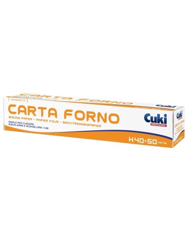 Carta Forno Cuki ROLL 40 da 50 metri larga 40 cm